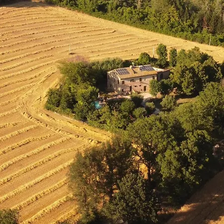 カントリーハウス Casa Il Girasole Con Piscina Nelle Marche マチェラータ